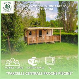 Séjour Normandie - Mobilhome basic 3ch-6p avec WiFi-TV dans l'Eure - 337