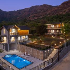StayVista at Earthy Escapes with Pool & BBQ