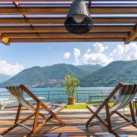 La Darsena dei Cigni, Private Lake Access, hotel v destinácii Brienno