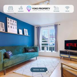 Stylish Apartment - Fast WiFi, Smart TV, and Free Parking by Yoko Property