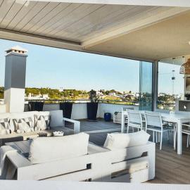 Penthouse, sea view, tennis, swimming pools, golf 200 m