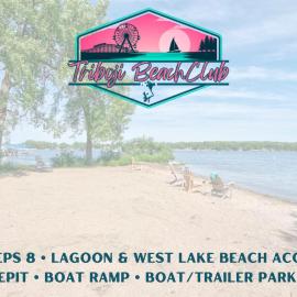 Triboji Beach Club Cottage off West Lake Okoboji, Hotel in Spirit Lake