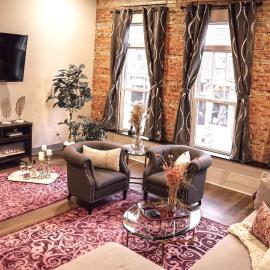 Private Boutique Getaway - Fireplace & Soaking Tub - Downtown Loft - by Cross-Key Vacation Rentals