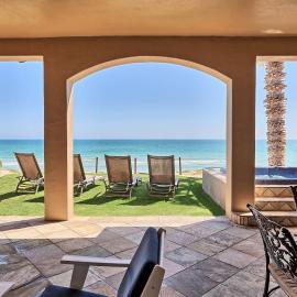 Unparalleled Luxury Beachfront House on the Water