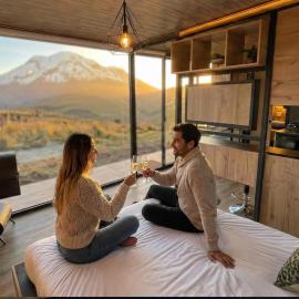 Tiny house, comfort and peace facing Chimborazo, hotel in Riobamba