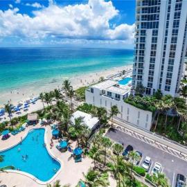 Amazing beachfront condo at Tides on Hollywood Beach Luxury Resort, hotel in Hollywood