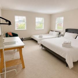 Modern bedrooms near Kitsilano