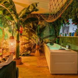 Lodge de la Jungle avec Spa
