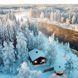 Villa Jokiranta Northern light Riverside, hotel a Ranua