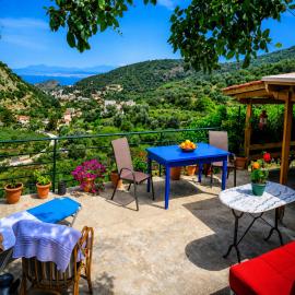 Palaiokastro Hillside Home 900m from the Beach