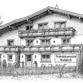 Frühstückspension Waldeck, hotel di Mayrhofen