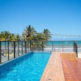 Na Beira da Praia - Conforto e vista privilegiada do 10º andar!