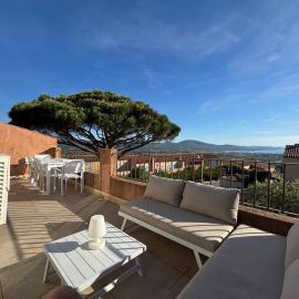 appartement vue sur le golf de saint tropez