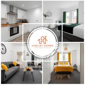 4bed Home - Free Parking, Wifi - Long Stays Welcome By Hinkley Homes Short Lets & Serviced Accommodation