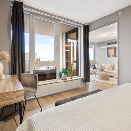 Exclusive sea-side apartment at Tjuvholmen - Oslo!, хотел в Осло