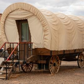 Page में, होटल Glamping Wagon - Page lake Powell Campground