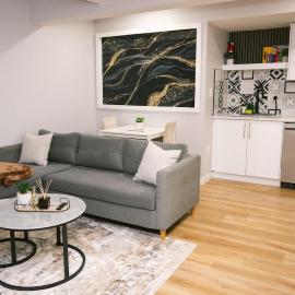 Brand new 1-BR Suite with Private entrance