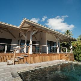 2 BR. Panoramic Lagoon View Villa: Poolside paradise, gourmet kitchen