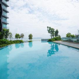 Luxury Seaview Apartment, near Queensbay, hotel u gradu Bayan Lepas