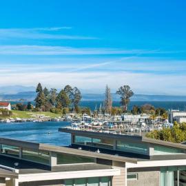 Marina View Retreat with Pool in Prime Location