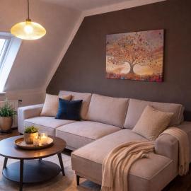 LandAuszeit auf dem Resthof Modern Ruhig Familienfreundlich, hotel in Selsingen