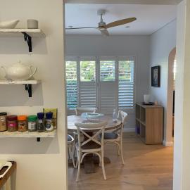 Unique beach flat with own carpark area