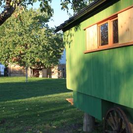 Schäferwagen im Leipziger Neuseenland, hotel in Wyhra