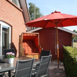 Beeck - FeWo mit Terrasse und Strandkorb, hotel sa Oeversee