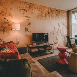 Heerlijk boshuisje Bosnest De Vink met privetuin nabij Veluwepark, hotel a Otterlo