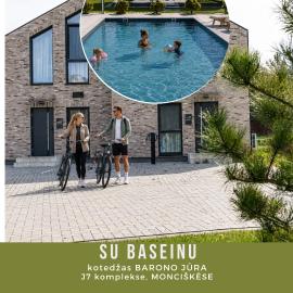 Kotedžas BARONO JŪRA, J7 komplekse, Monciškėse - by Hello Sea homes