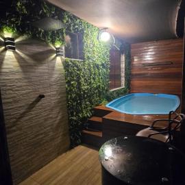 Apartamento com vista para piscina com hidromassagem e aquecedor, Hotel in Cataguases