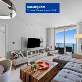 PRICE REDUCED DUE TO FLOOR COSMETIC DAMAGE - Picturesque Beachfront Condo - LOVELY 2BD and 2BA APT WITH DIRECT OCEAN VIEW