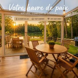 Le Trésor de l'Etang - Veranda, Brasero & Relaxation, Hotel in Bourbourg