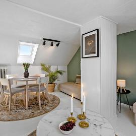 Small, cozy penthouse with free parking, Hotel in Aalborg
