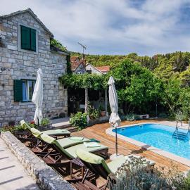 Family friendly house with a swimming pool Dol, Brac - 25954