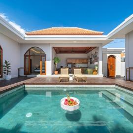 Sunterra Villas - Modern Stay with Rice Field Views – hotel w mieście Kerobokan