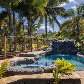 Princeville Kauai Luxury Retreat | Pool, Hot Tub, AC, 5BR, Sleeps 10
