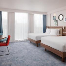Hampton By Hilton London Stansted Airport、スタンステッド・マウントフィーチェットのホテル