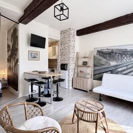 Chez Madeleine - Charmant studio 4 pers. avec accès jardin – Cœur de Saint-Valery