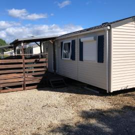 Mobilhome avec piscine