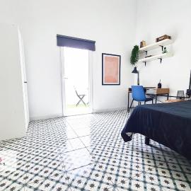 Habitación doble con Patio La Laguna, 5