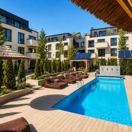 Maluno vilos apartamentas su terasa