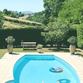 Luxury Tiny House with Pool Private Burgundy Retreat