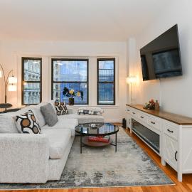 Elegant FiDi 3BR Condo - Private Elevator - Modern Luxury, hotel u New Yorku