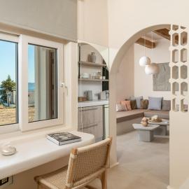 Pnoé Lounge Suite, viešbutis mieste Mandrakia