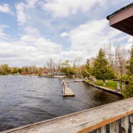Upper Boathouse on Balsam Lake #1