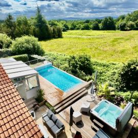 Villa 4stars Piscine Spa Bar - Maison des Chênes 64