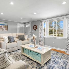 Dog-Friendly Cape Cod Getaway with Fire Pit Yard