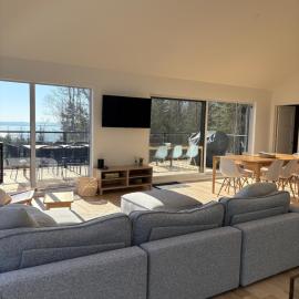 Chalet L'Estuaire, River View, Spa