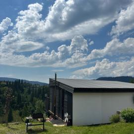 Ecottage котедж для двох у горах із чаном-джакузі, hôtel à Slavsko